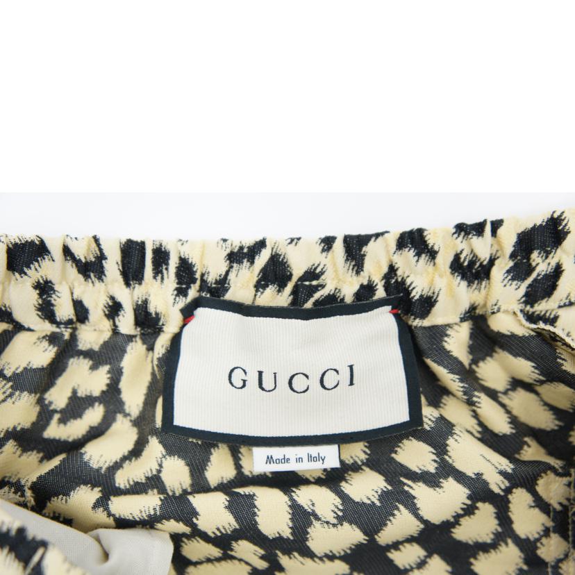 GUCCI グッチ/レオパードジャガードグッチラベル ショートパンツ/630717 ZAEAL//Aランク/75