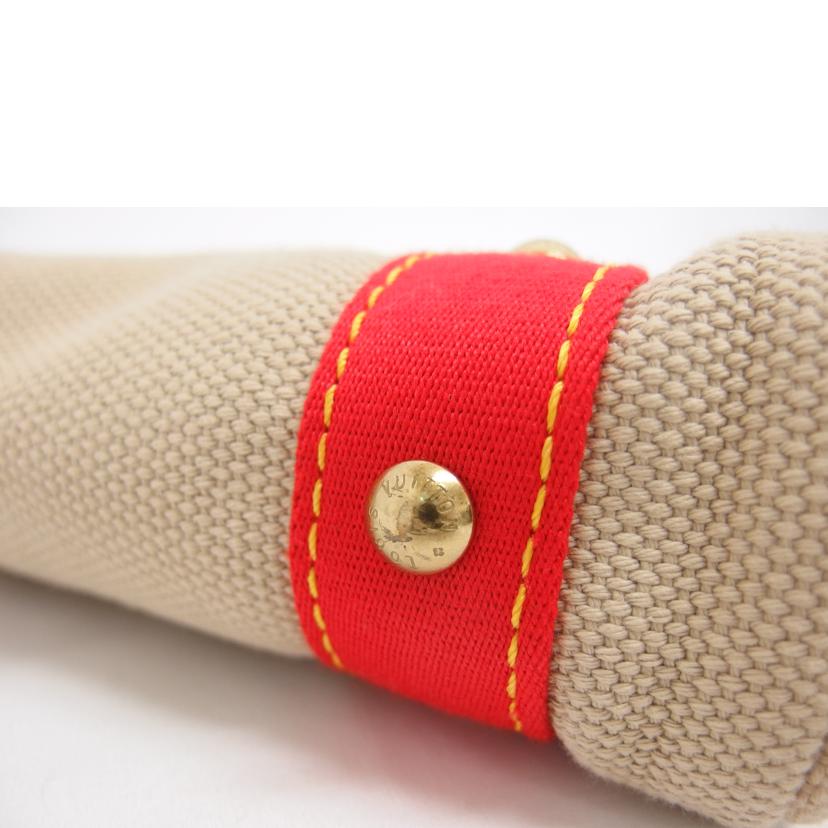 LV ルイ・ヴィトン ハンドバッグ/アンティグア・カバPM/ベージュ×レッド/M40038//FL0***/Aランク/04