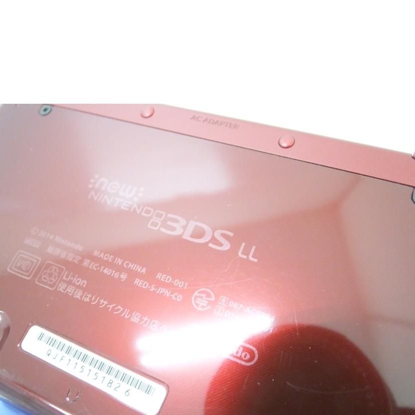 nintendo 任天堂/newニンテンドー3DSLL本体メタリックレッド/RED-S-RAAA//QJF115151826/Bランク/88