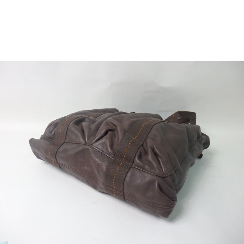 HERMES エルメス/キャラバン・ヴェルティカルMM/ヴォーデルマ/ハバナ//Bランク/84