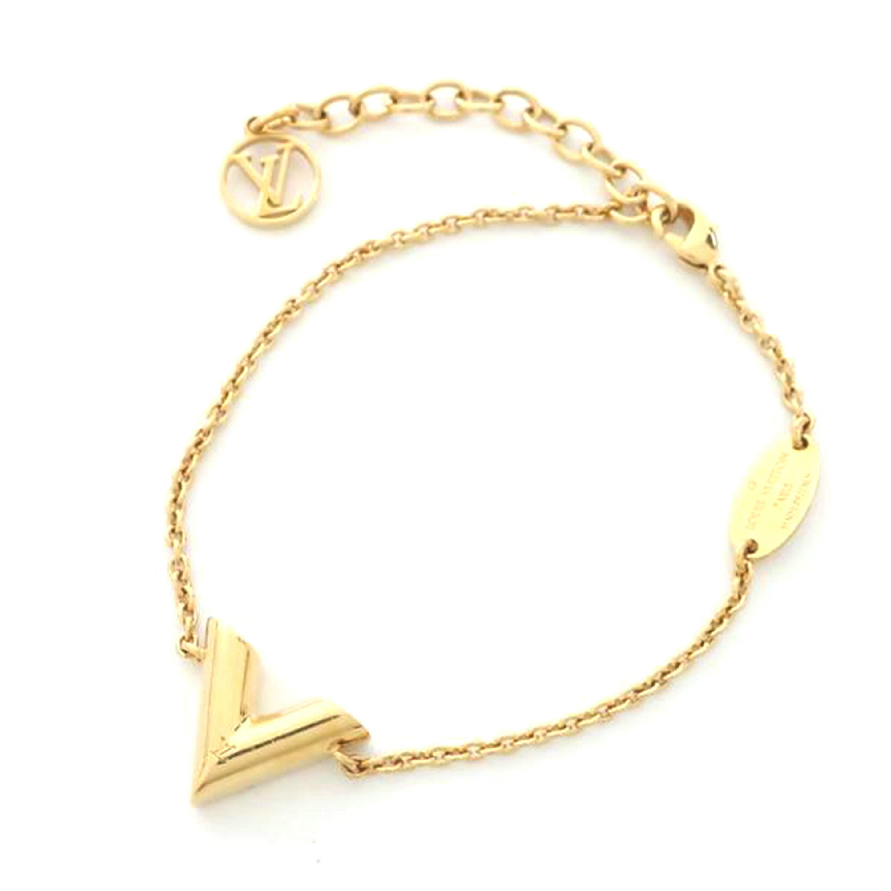 LOUIS VUITTON ルイ・ヴィトン/ブレスレッド エッセンシャルV/M61084//LE0195/ABランク/65
