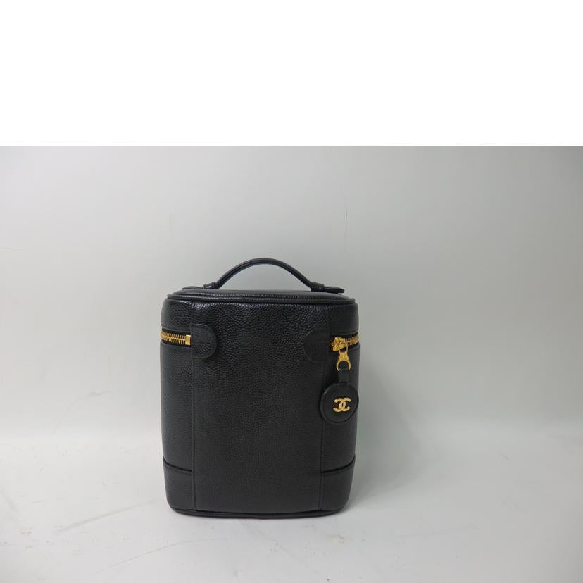 CHANEL シャネル/バニティバッグ/キャビアスキン/ゴールド金具/A01998//3817766/Aランク/84