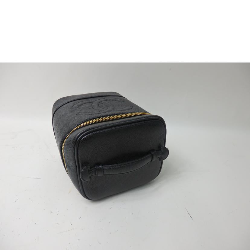 CHANEL シャネル/バニティバッグ/キャビアスキン/ゴールド金具/A01998//3817766/Aランク/84