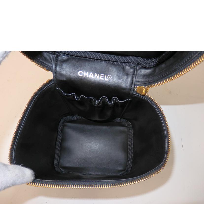 CHANEL シャネル/バニティバッグ/キャビアスキン/ゴールド金具/A01998//3817766/Aランク/84