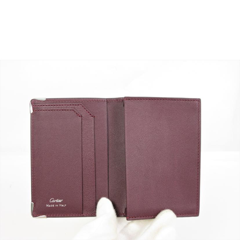 Cartier カルティエ/マストドゥ レザーカードケース/L3001367//SAランク/70