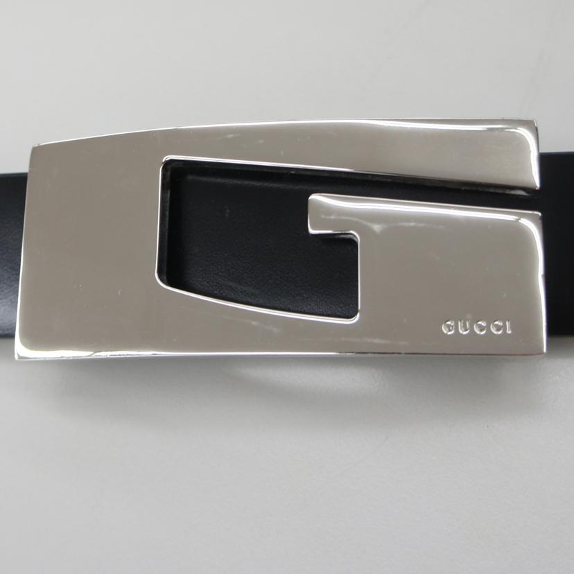 GUCCI グッチ/ Gモチーフ ベルト レザー/95.38.036.1427.1501//ABランク/75
