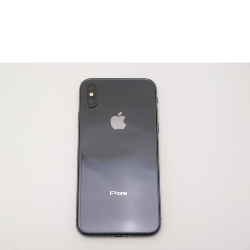 APPLE アップル/iPhoneX SIMロック解除済み/MQAX2J/A//F2LW34XCJCLK/Aランク/69