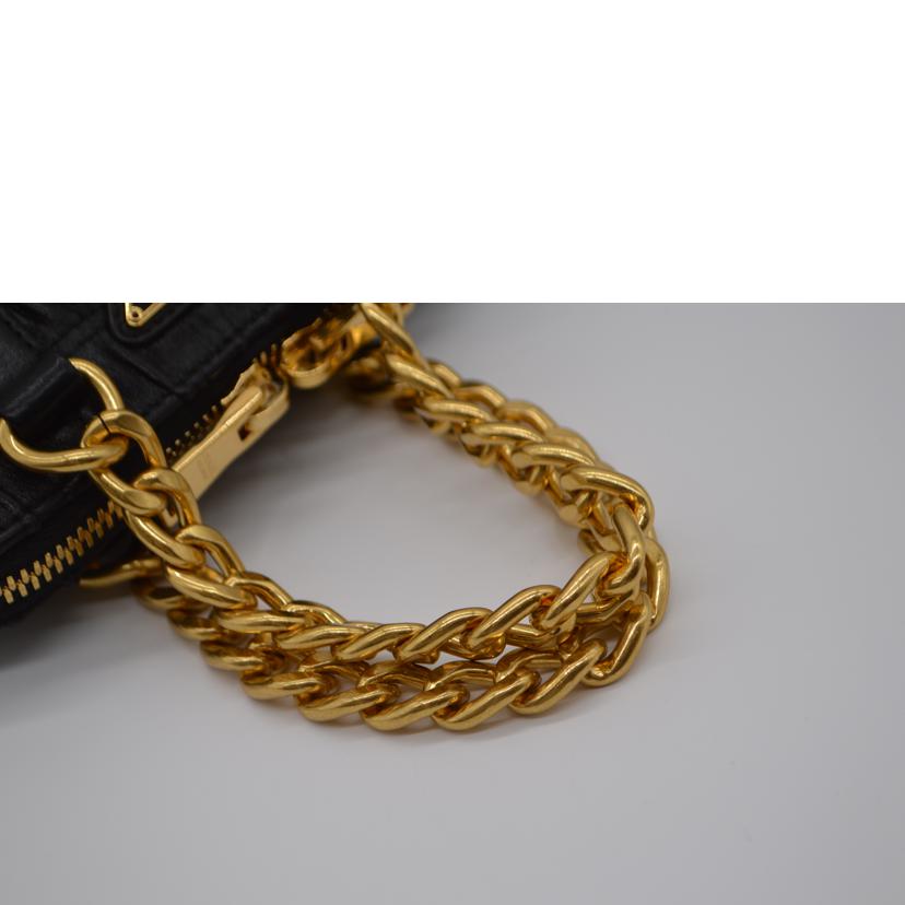 PRADA プラダ/ナッパゴーフル2wayチェーンミニハンド/ネロ/1BH851//113/Aランク/89