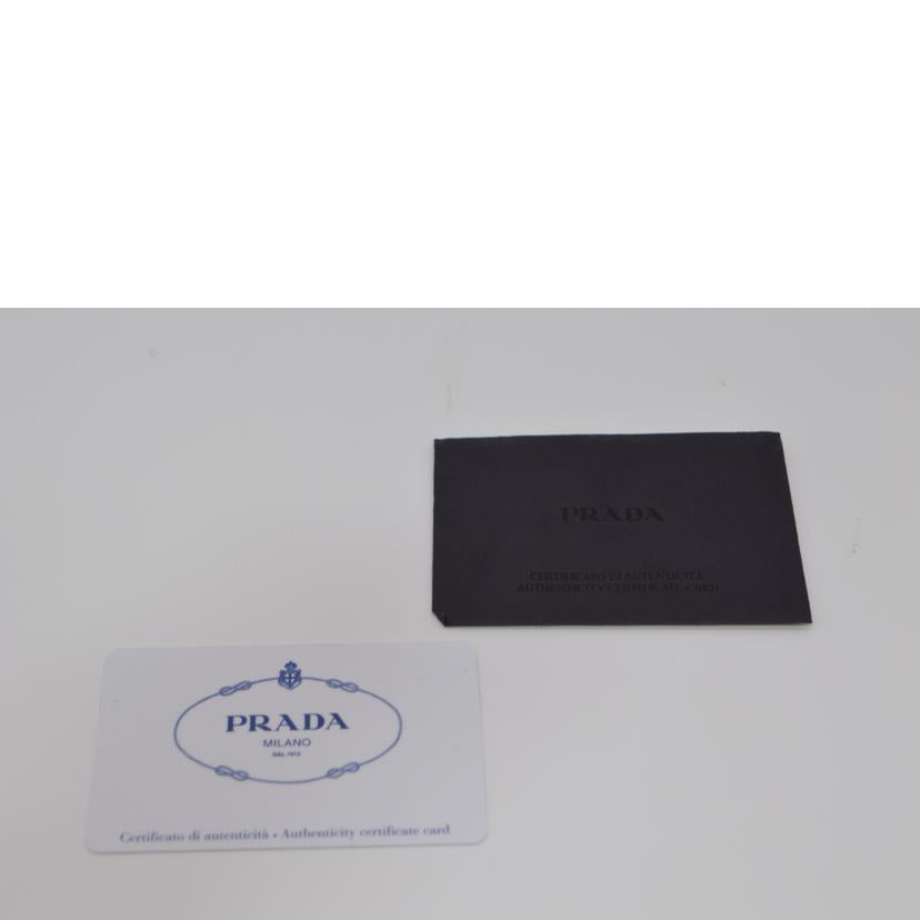 PRADA プラダ/ナッパゴーフル2wayチェーンミニハンド/ネロ/1BH851//113/Aランク/89