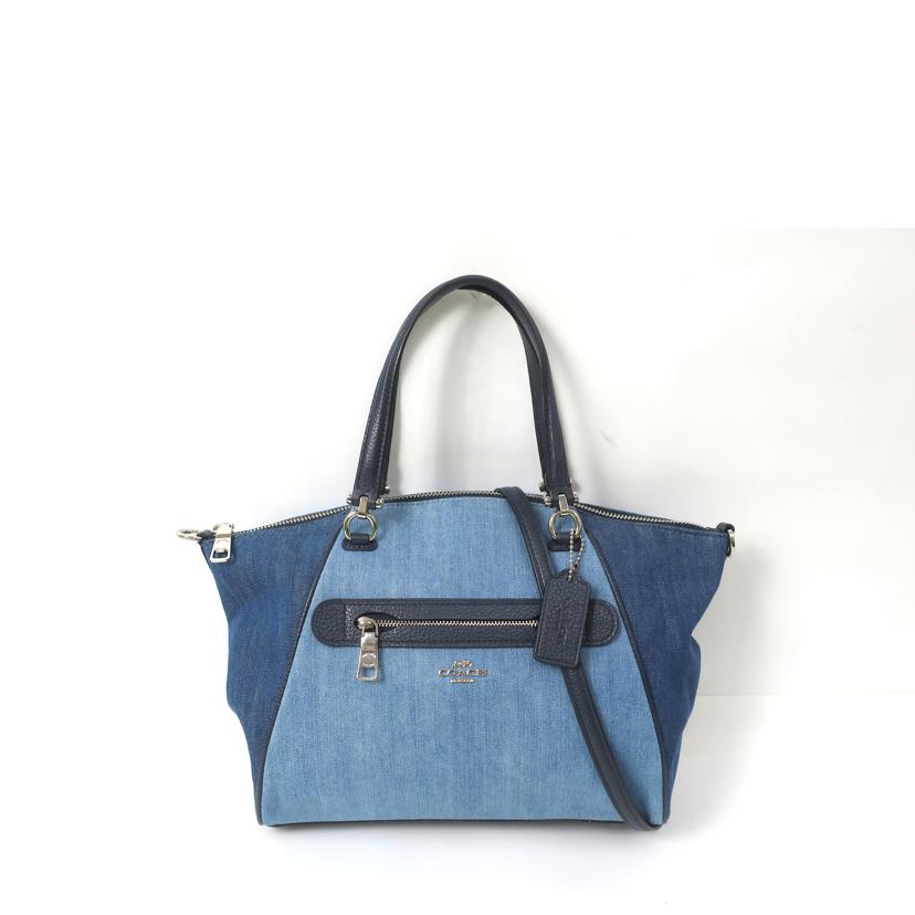 COACH 2wayデニムハンドバッグ