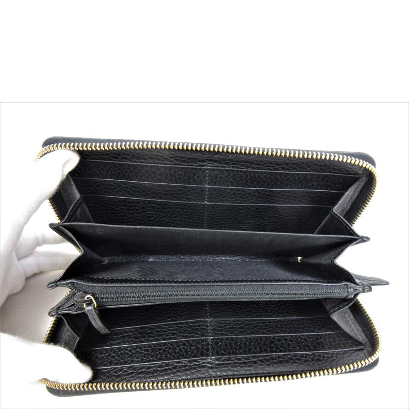 GUCCI グッチ/GGマーモント ラウンドファスナー長財布/456117//6334/ABランク/70