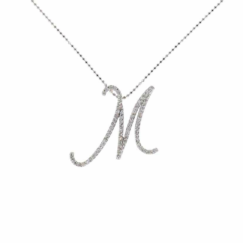 K18WG/K18WGダイヤ【M】NC 0.37/7.3//0.37ct/Aランク/75