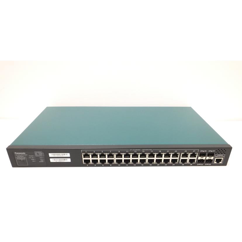 Panasonic パナソニック/スイチングハブ/GA-ML24TCPoE+/GA-ML24TCPoE+//16E9B000127/Sランク/88