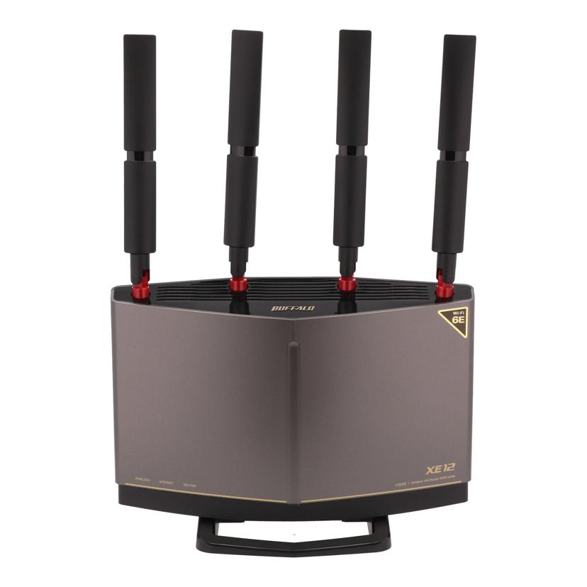 バッファローWi-fiルーター【WXR-11000XE12/N】※未開封品 バッファロー(BUFFALO) WXR-11000XE12 Wi-Fi 6E 11ax 4803+4803+
