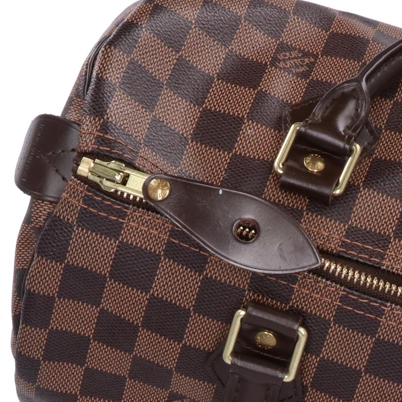 LOUIS VUITTON ルイヴィトン ルイ・ヴィトン ビトン ダミエ・エベヌ 市松模様 ブラウン 茶 ボストン ショルダーバッグ ハンドバッグ トートバッグ ブラウン メンズ レディース 定番 人気 LV 斜め掛け 肩がけ/旧型スピーディ30/ダミエ/エベヌ/N41531//SP4***/ABランク/75