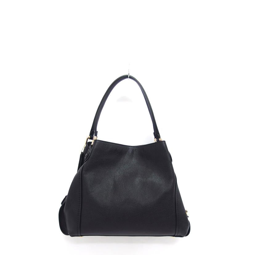 COACH コーチ ショルダーバッグ/レザートートバッグ/ブラック/57125//J16**/Aランク/04