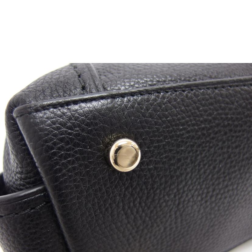 COACH コーチ ショルダーバッグ/レザートートバッグ/ブラック/57125//J16**/Aランク/04