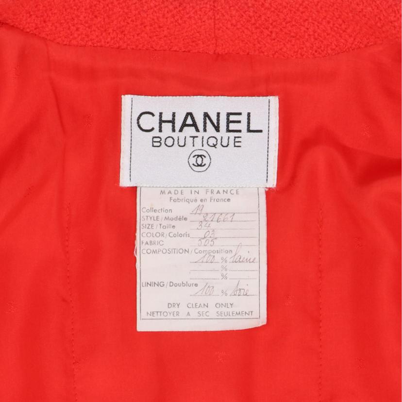 CHANEL シャネル/ツイードジャケット//ABランク/75