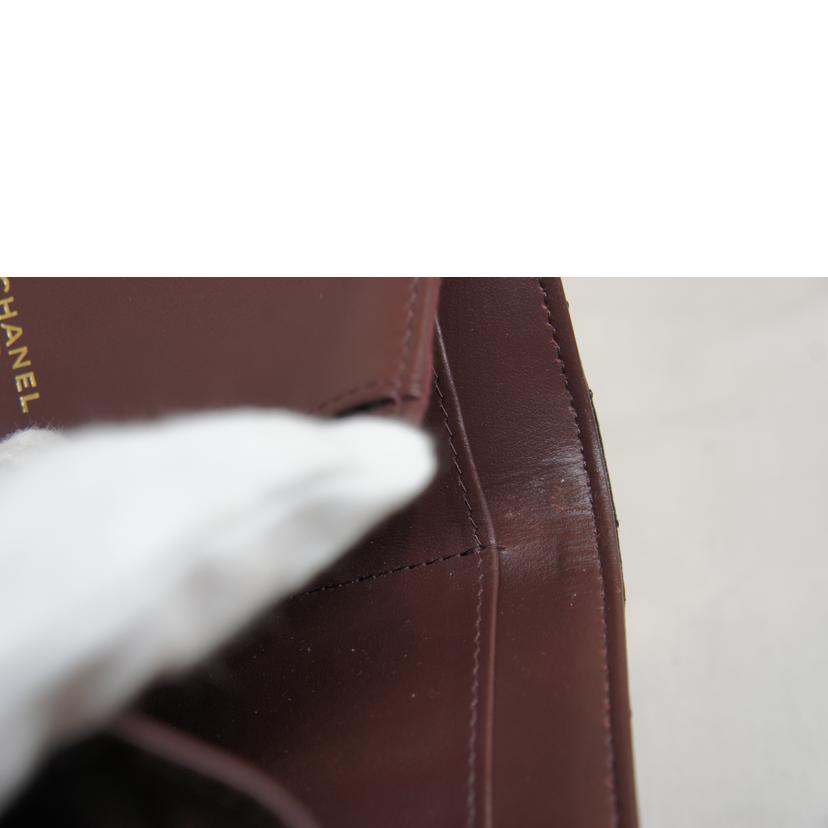 CHANEL シャネル/キャビアスキンL字ファスナーミニウォレット/AP3177//PCH*****/ABランク/92