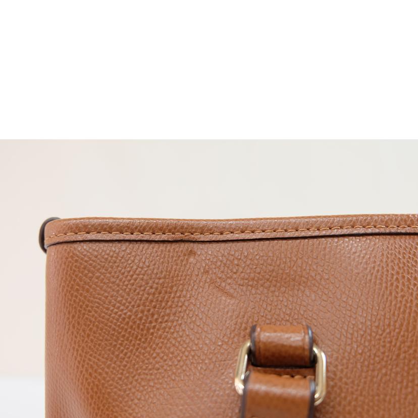 COACH コーチ/サドルラグジュアリークロスグレーンレザージップトート/F36632//M1561/Bランク/71