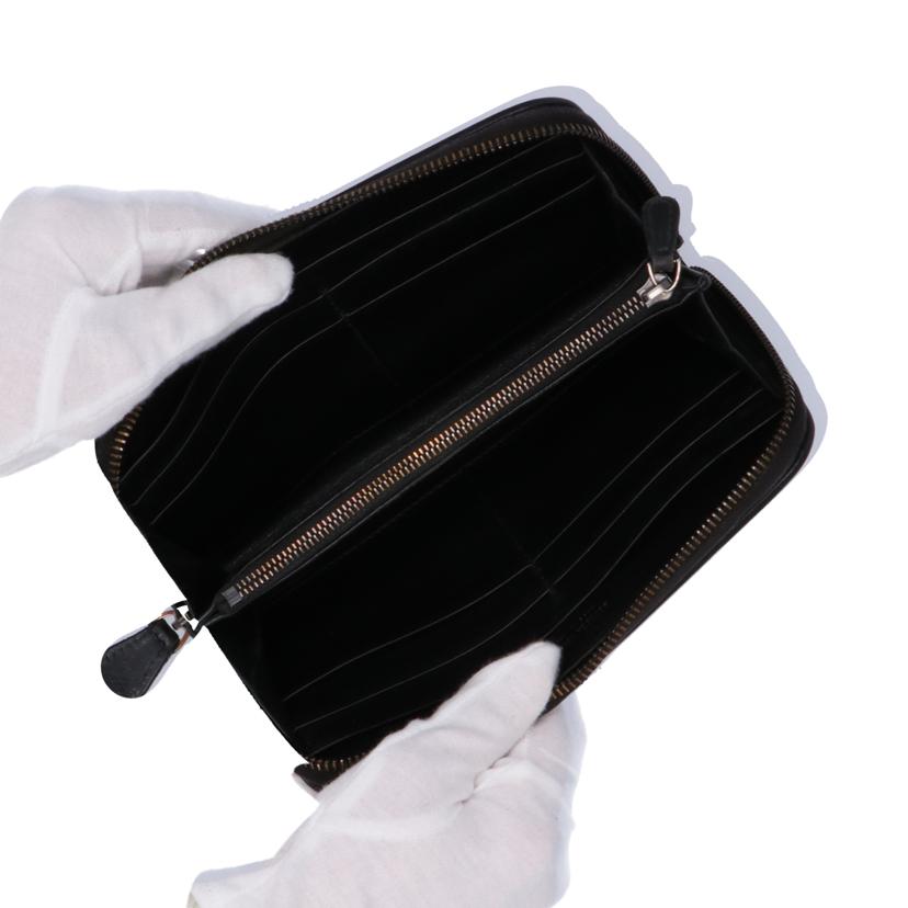 BOTTEGA VENETA ボッテガヴェネタ 長財布/イントレチャートラウンドファスナーロングウォレット//B00717456S/Bランク/75