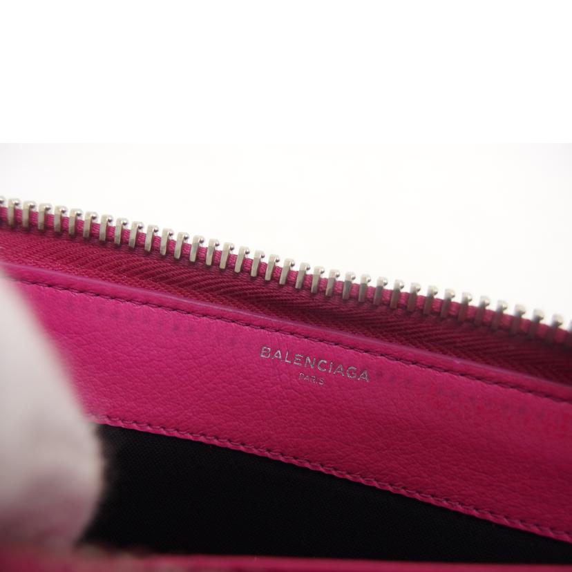 BALENCIAGA バレンシアガ/ペーパーコンチネンタル/ラウンドファスナー長財布/381226//555**********/Bランク/04
