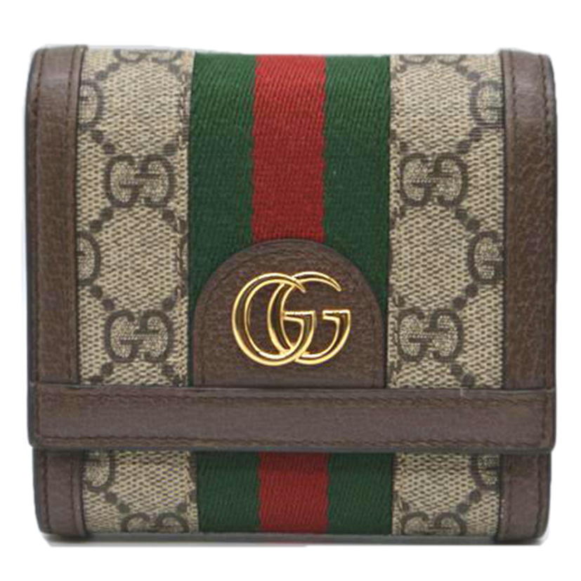 GUCCI グッチ/オフィディアGGスプリームコンパクト財布/598662//2184/ABランク/89