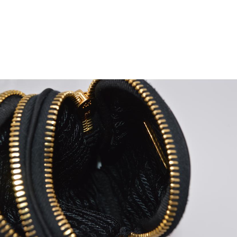 PRADA プラダ/テスートナイロンショルダーポシェット/ネロ/1N1860//58F/SAランク/89