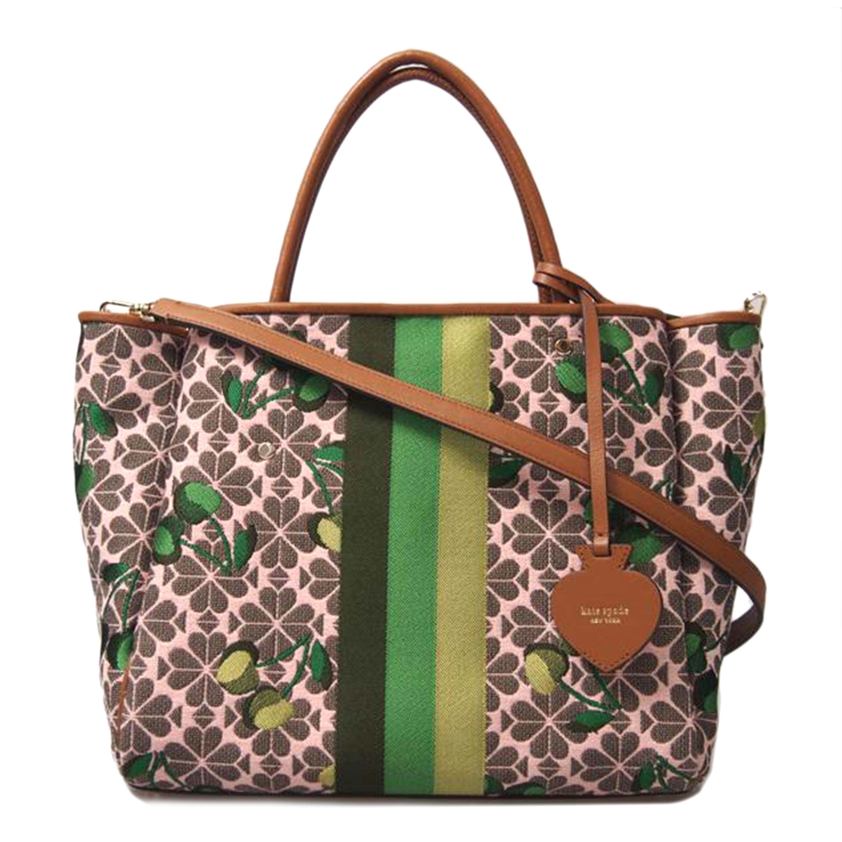 Kate spade ケイトスペード/スペードフラワージャガードミディアムトートバッグ/PXRUB291//ABランク/76
