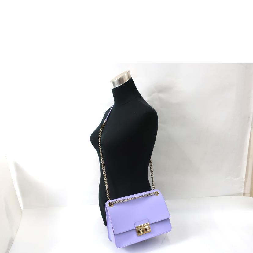 FURLA フルラ/ベラ チェーンショルダーバッグ ハンドバッグ Bella パープル/BLND//Aランク/65