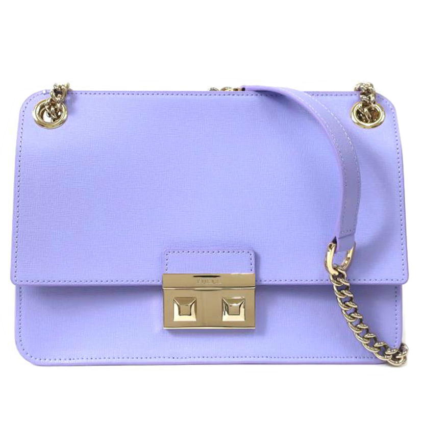 FURLA フルラ/ベラ チェーンショルダーバッグ ハンドバッグ Bella パープル/BLND//Aランク/65