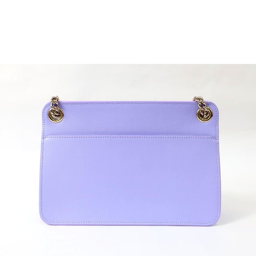 FURLA フルラ/ベラ チェーンショルダーバッグ ハンドバッグ Bella パープル/BLND//Aランク/65