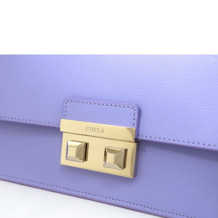 FURLA フルラ/ベラ チェーンショルダーバッグ ハンドバッグ Bella パープル/BLND//Aランク/65