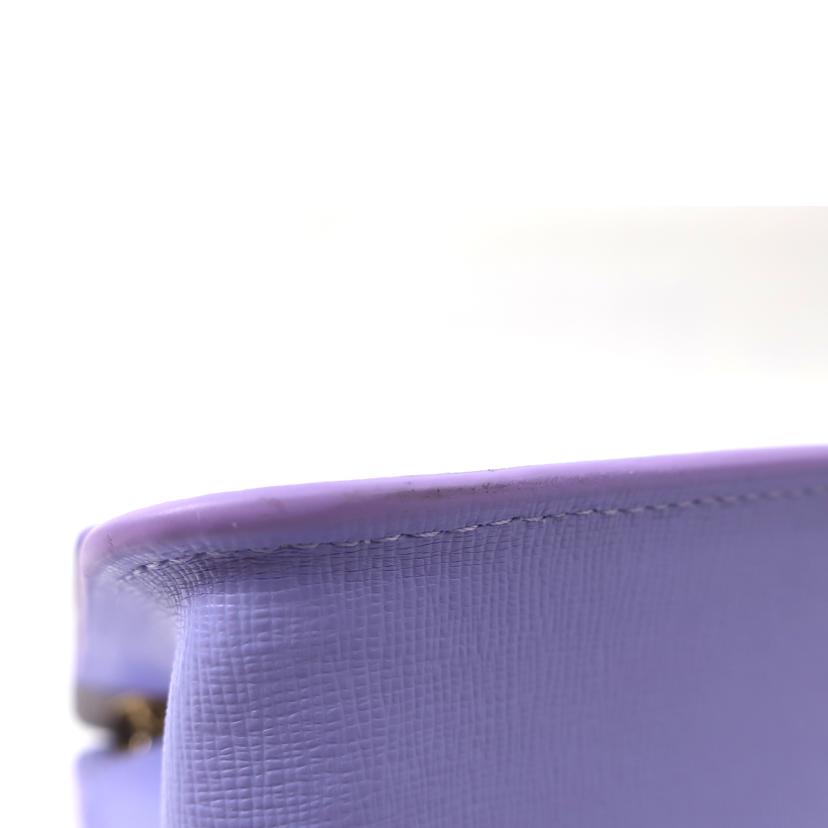 FURLA フルラ/ベラ チェーンショルダーバッグ ハンドバッグ Bella パープル/BLND//Aランク/65