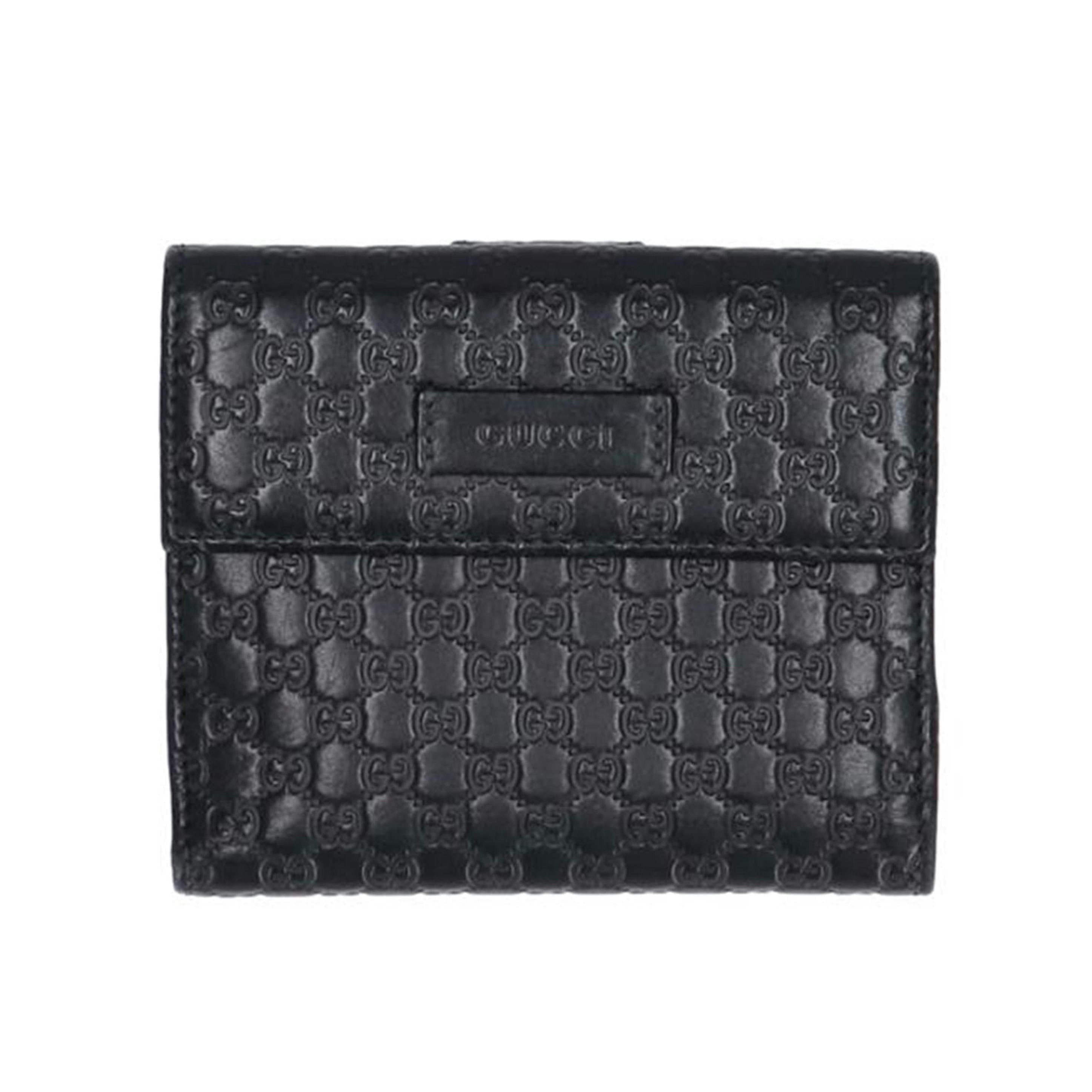 GUCCI グッチ/マイクログッチシマ wホック財布/464916//493***/Bランク/85