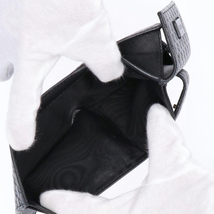 GUCCI グッチ/マイクログッチシマ wホック財布/464916//493***/Bランク/85