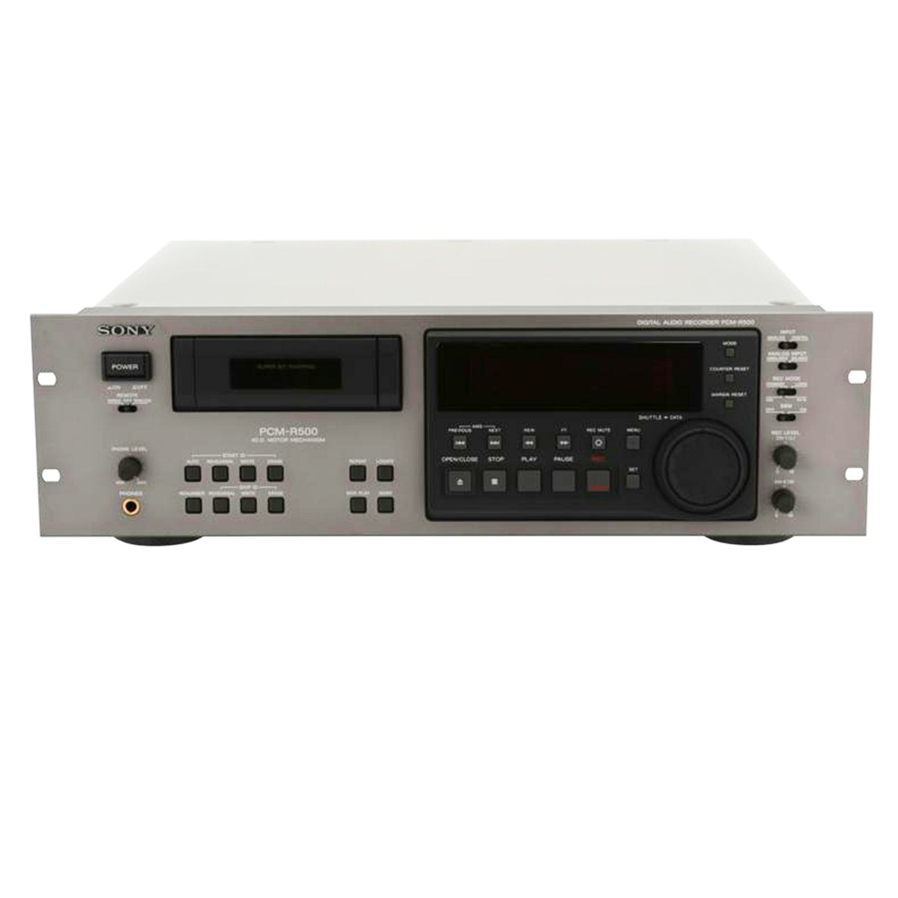 SONY PCM-R500 DAT 業務用 RECORDER ソニー-