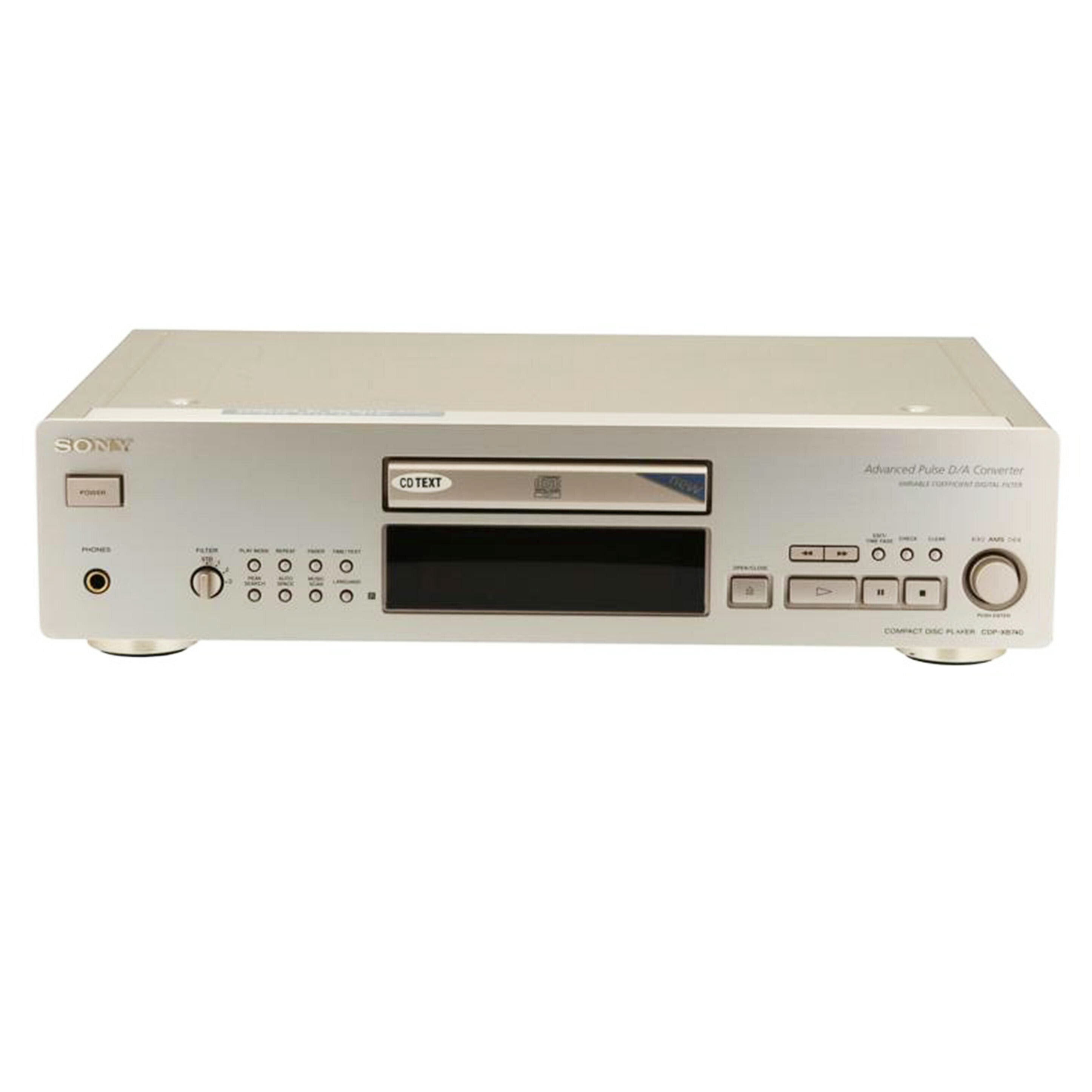 SONY ソニー/CDプレイヤー/CDP-XN740//2200901/Bランク/75