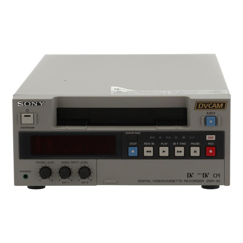 SONY ソニー/DV/miniDVレコーダー/DSR-40//11831/Bランク/75