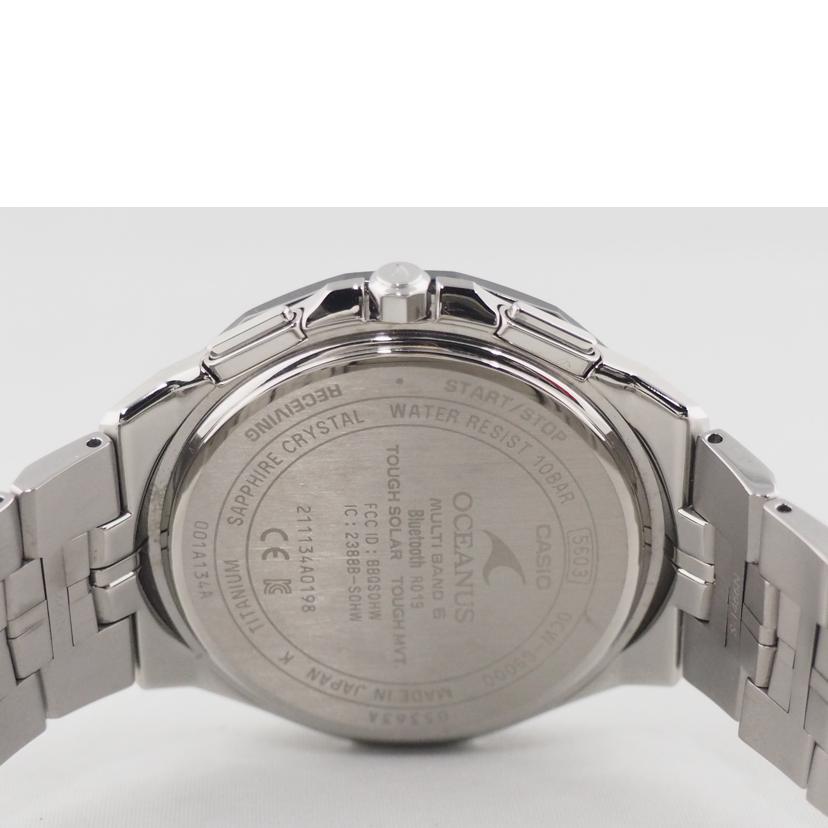 CASIO カシオ/オシアナス マンタ 蒔絵モデル/OCW-S5000ME-1AJF//211134A0198/Aランク/79