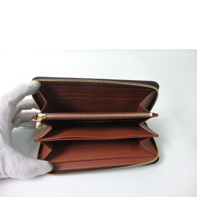 LV ルイヴィトン/ジッピーウォレット/モノグラム/ブラウン/M42616//RFID/Sランク/84