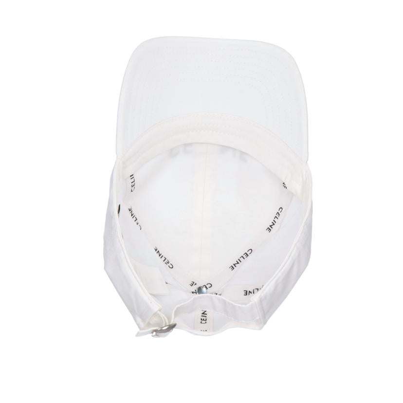 CELINE CELINE/ベースボールロゴキャップ/ホワイト/M/C457418//Aランク/75