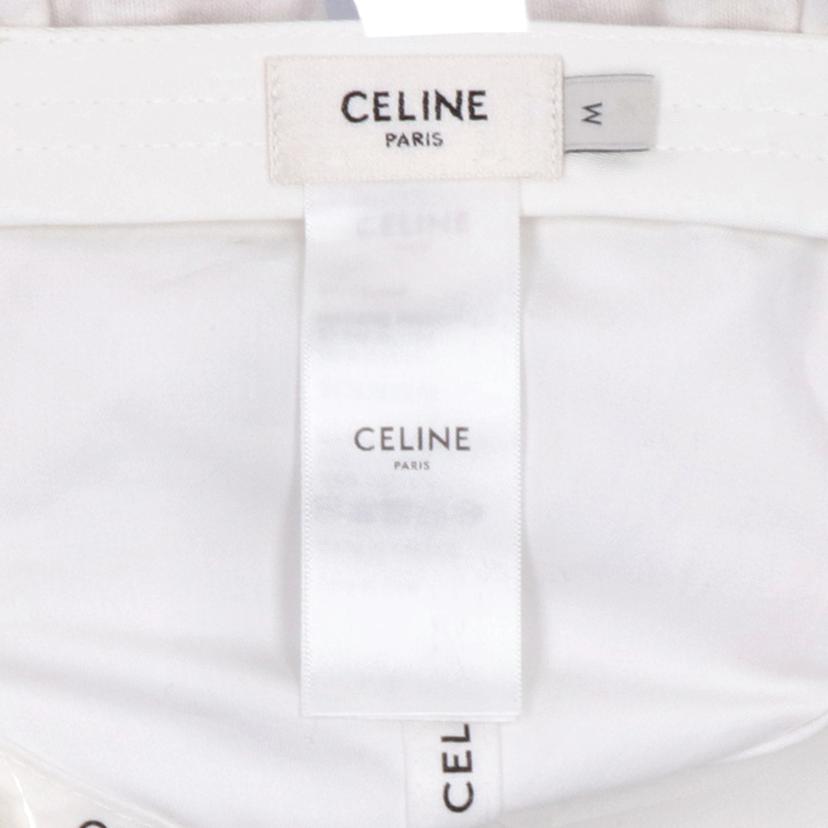 CELINE CELINE/ベースボールロゴキャップ/ホワイト/M/C457418//Aランク/75