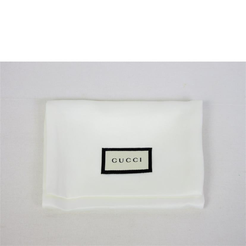 GUCCI グッチ/GGマーモントカードケース/ブラック・ゴールド/474749//2184/Aランク/70