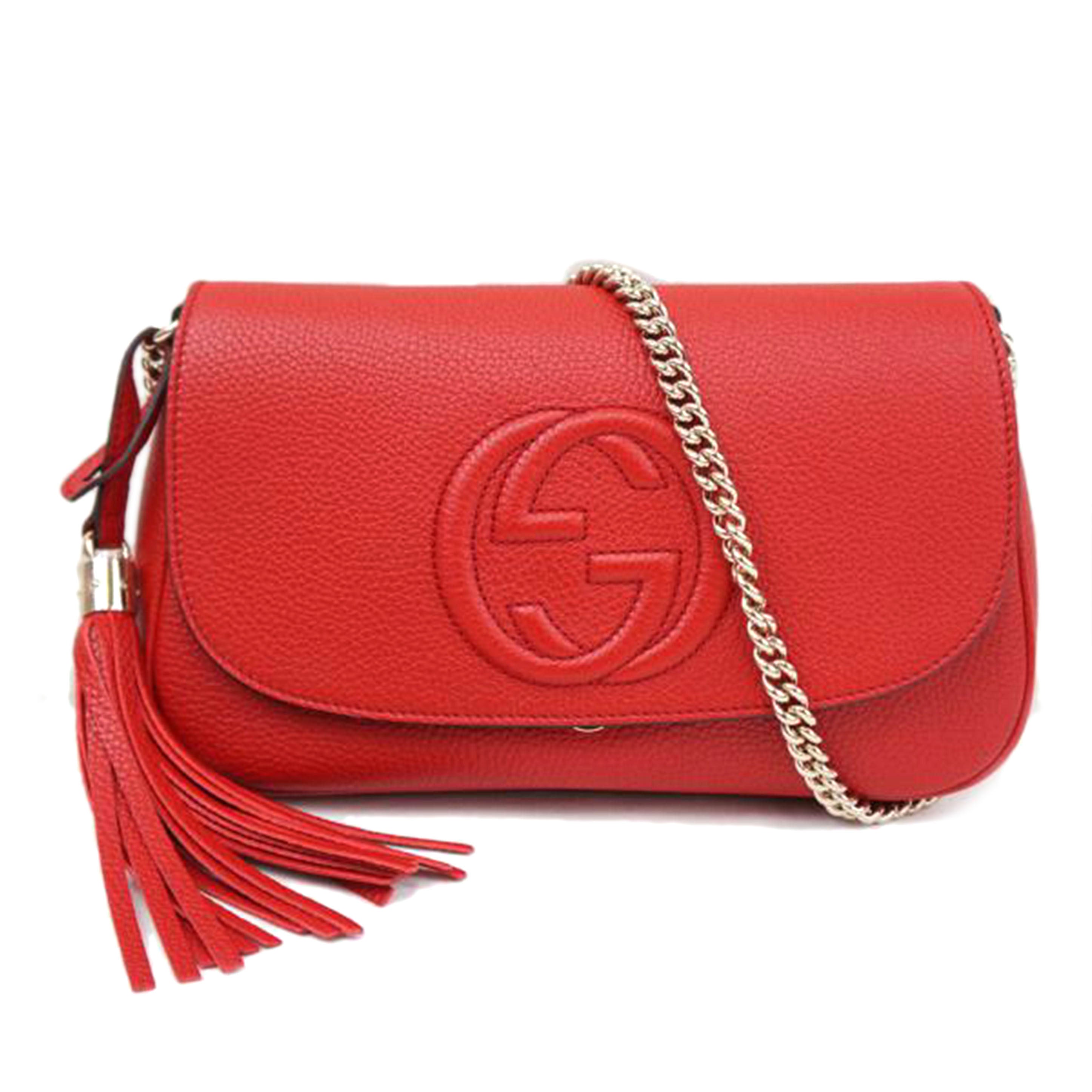 GUCCI グッチ/ソーホーレザーチェーンショルダー/536224//213317/Sランク/67