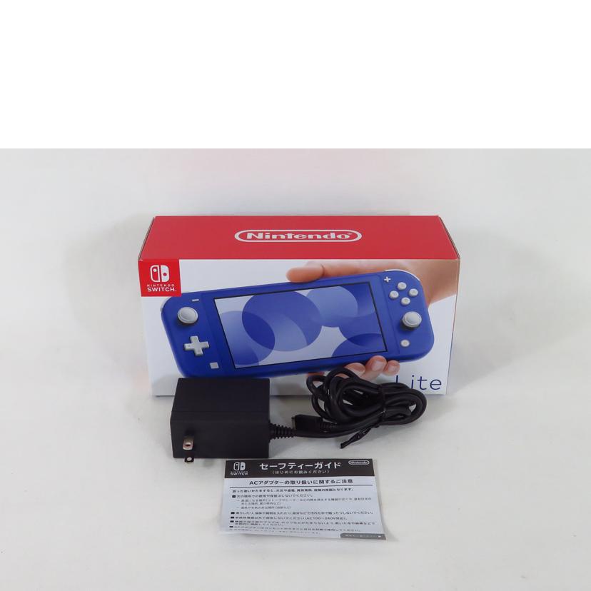 Nintendo 任天堂/ニンテンドーSwitchLite/ブルー/HDH-001//XJJ10019593370/Aランク/81