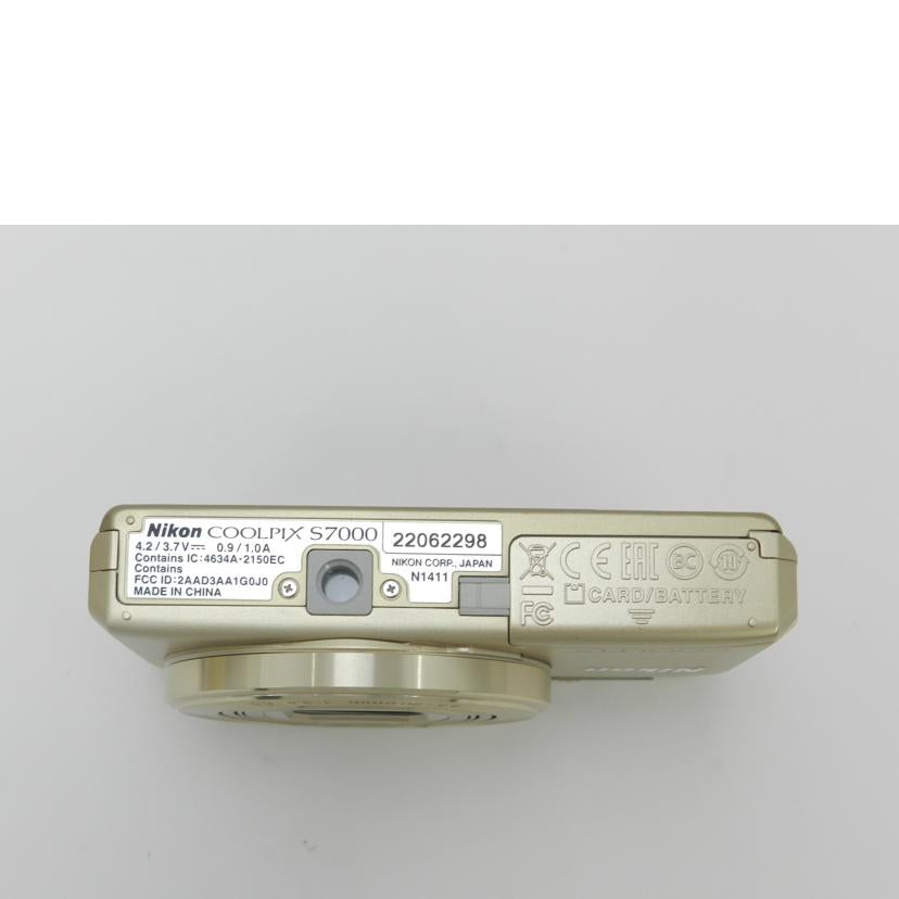 Nikon ニコン/デジタルカメラ/COOLPIX S7000//22062298/Aランク/69