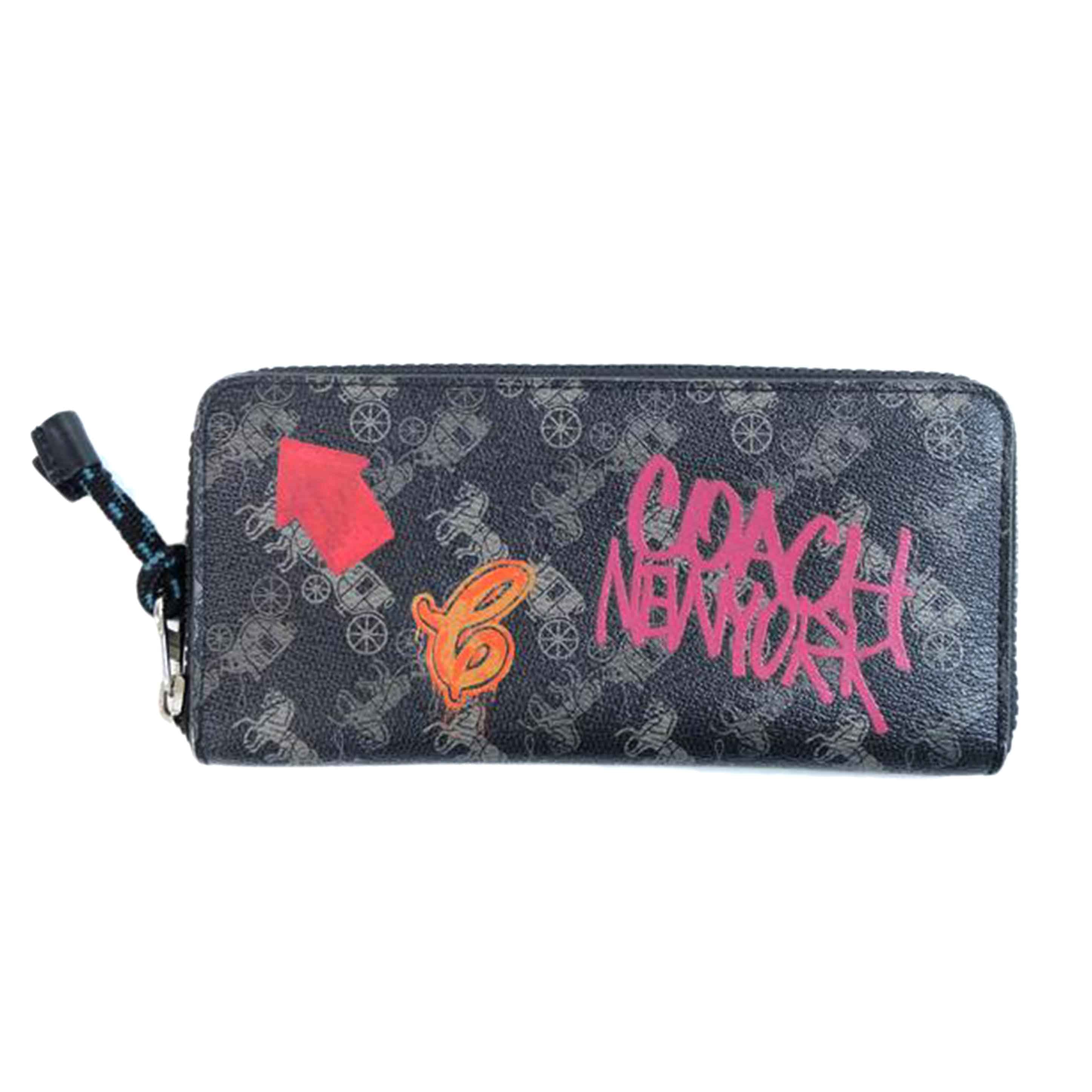 COACH コーチ/ホース&キャリッジスリムアコーディオンジップ/F87927//K1983/Bランク/71