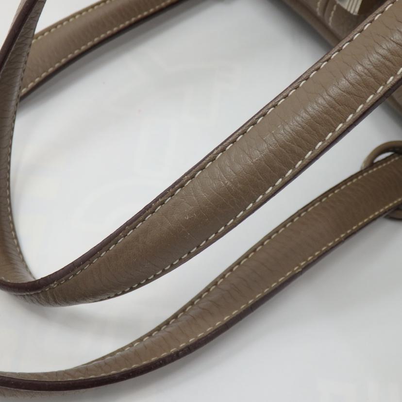 HERMES エルメス/ヴィクトリア35エトゥープ/ //□K/Bランク/77