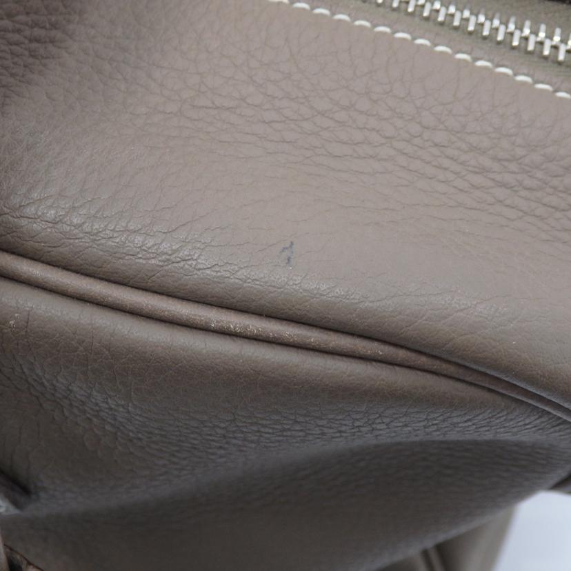 HERMES エルメス/ヴィクトリア35エトゥープ/ //□K/Bランク/77